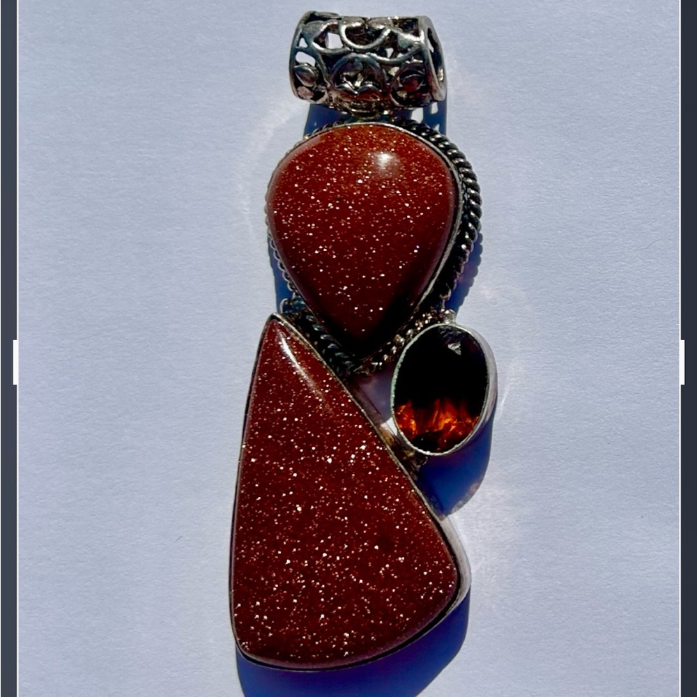 Goldstone Pendant